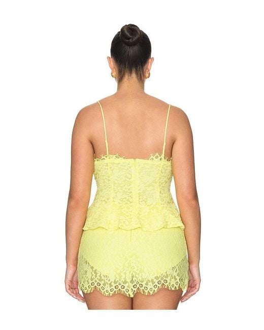AFRM Yellow Ari Top