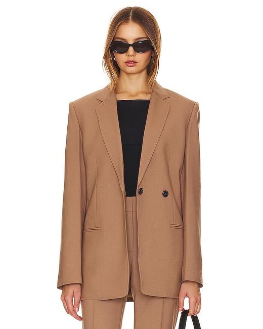 Helmut Lang Brown Single Blazer