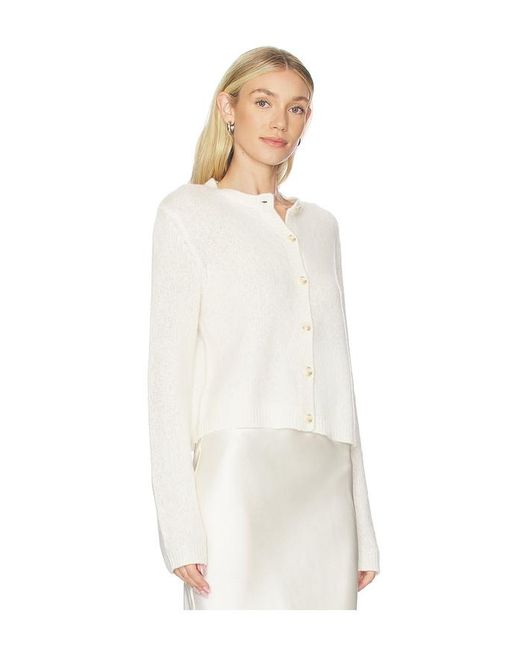 Lisa Yang White Felicia Cardigan