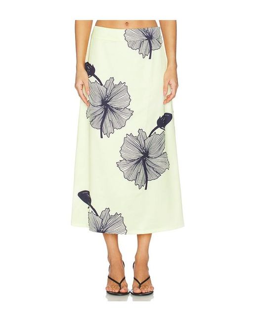 OperaSPORT Lone Skirt in White | Lyst