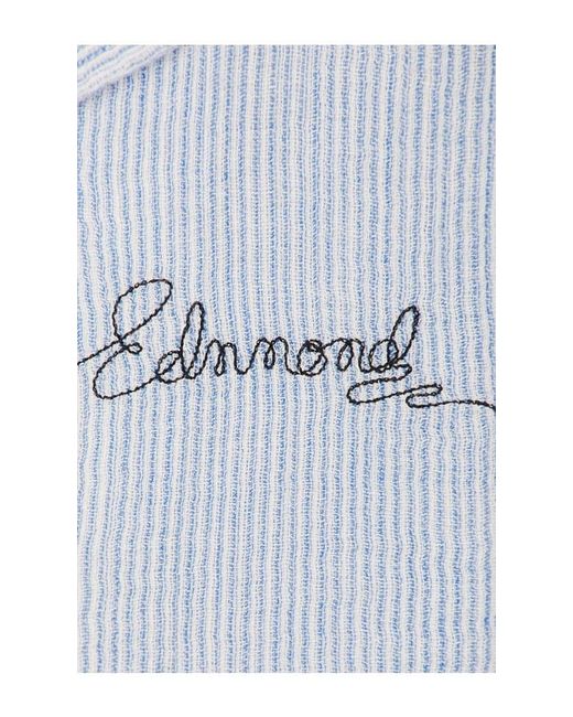 Edmmond Studios White Western Shirt for men