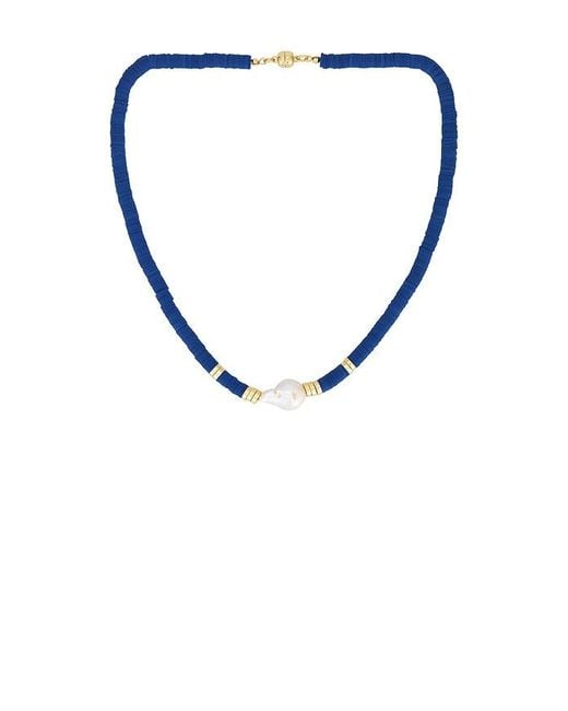 Luv Aj Blue The Seville Pearl Necklace