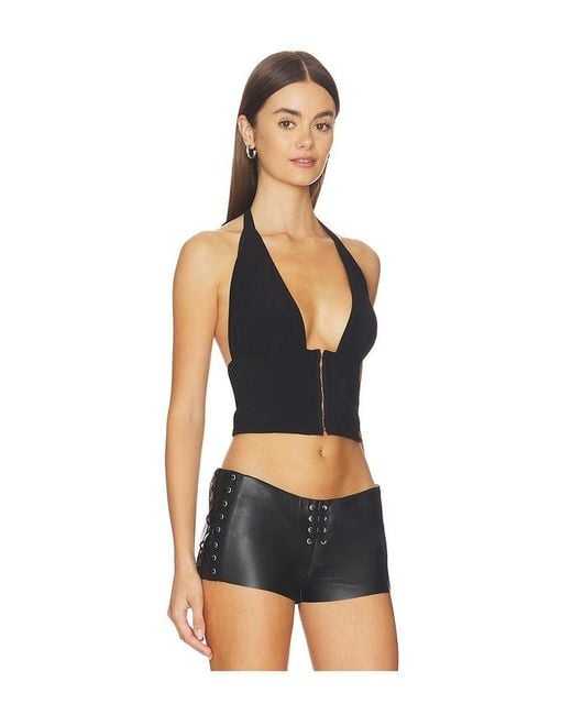 Bella Venice Black The Coco Halter Top