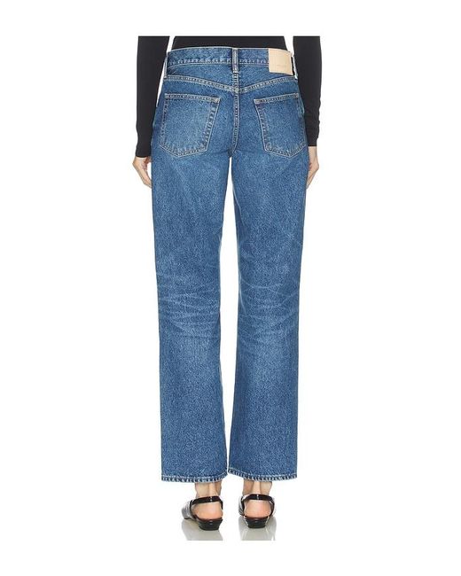 Moussy Blue Philadelphia Straight Jeans