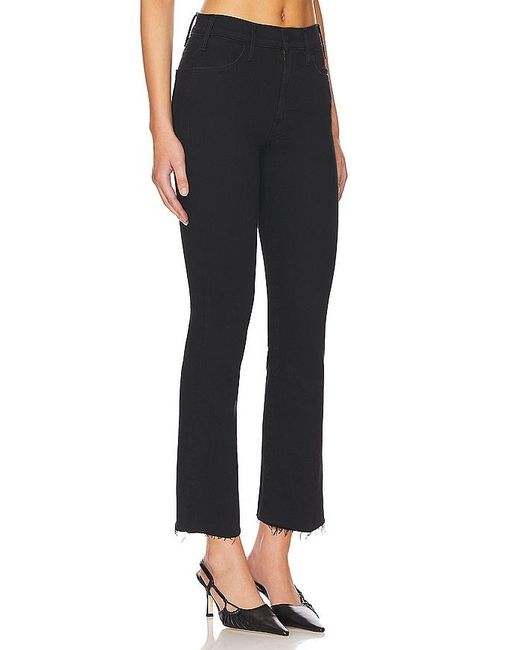 PANTALON JAMBES LARGES HUSTLER Mother en coloris Black