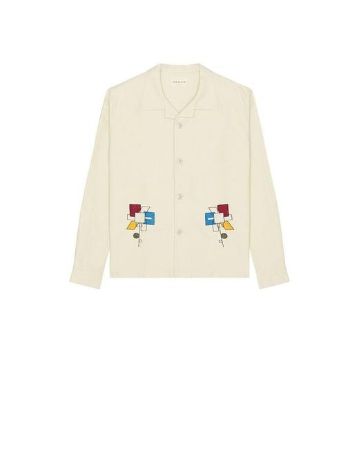 Far Afield White Veloso Shirt for men