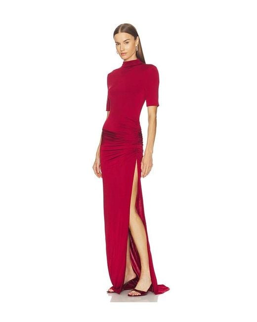 Camila Coelho Red Luciana Gown