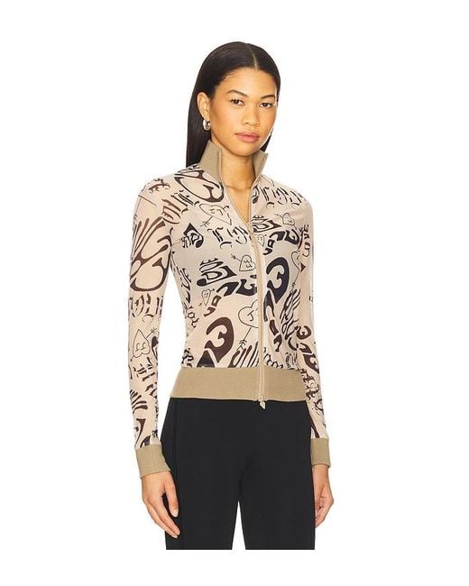 Juliet Johnstone Natural Mesh Track Jacket