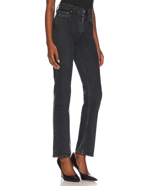 Agolde Black High Rise Vintage Boot Jeans