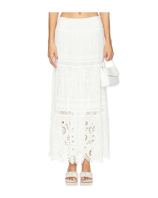 LoveShackFancy Miloti スカート White