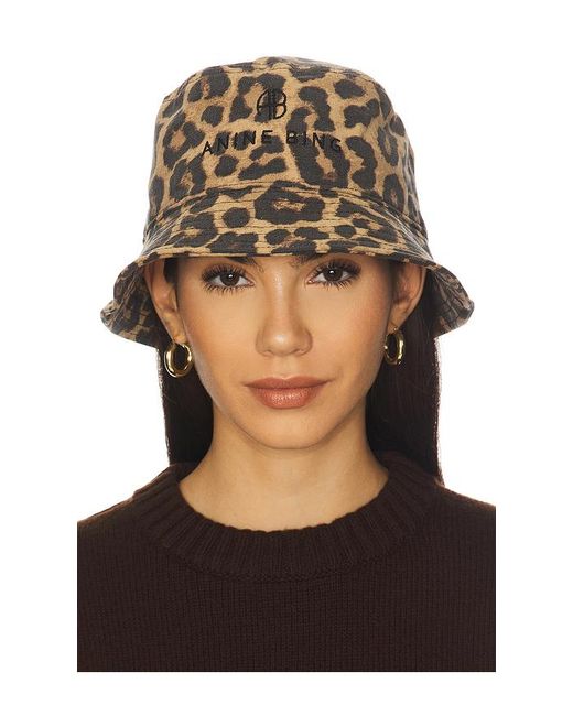 Anine Bing Black Nicks Bucket Hat