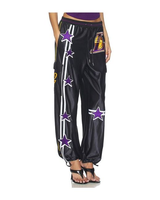 OFF SEASON Black Nylon Track Pant