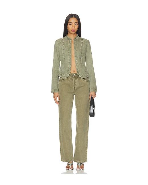 EB DENIM Natural Mid Rise Baggy Jeans