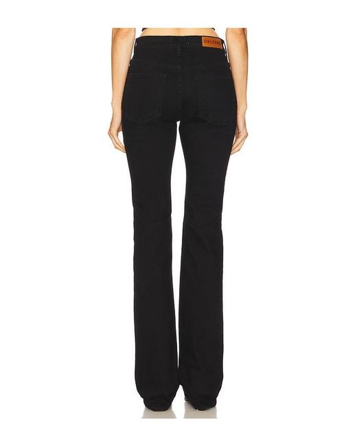 GRLFRND Black Remy Slim Boot
