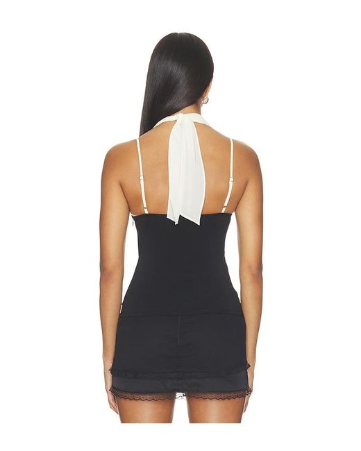 Miaou Blue Vittoria Top