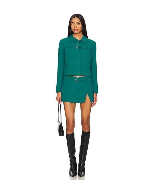 Amanda Uprichard Green Helsa Jacket