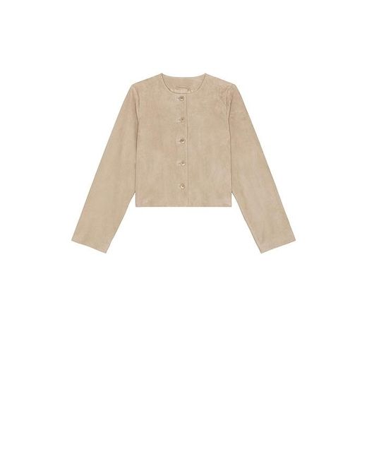 SRG Natural Jemma Suede Jacket
