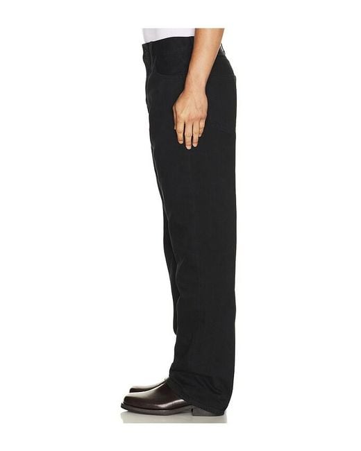 Fear Of God Black Denim 5-Pocket Jeans for men