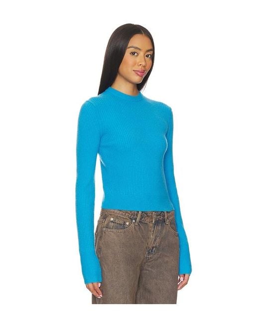 Free People Blue Even After Pullover