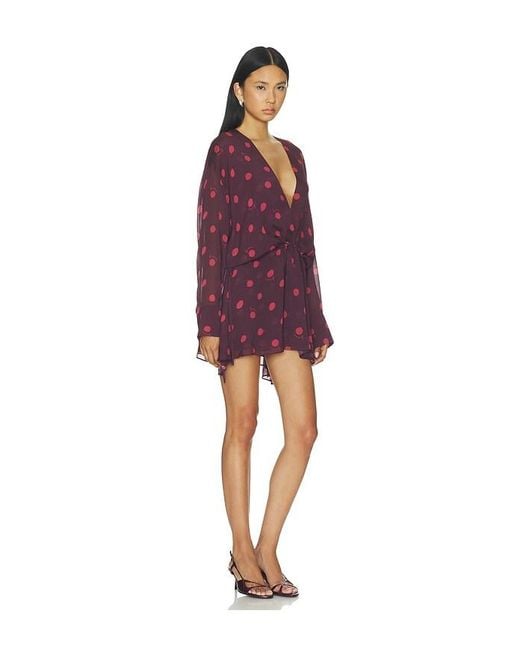 Benni Red Marnie Shirt Dress