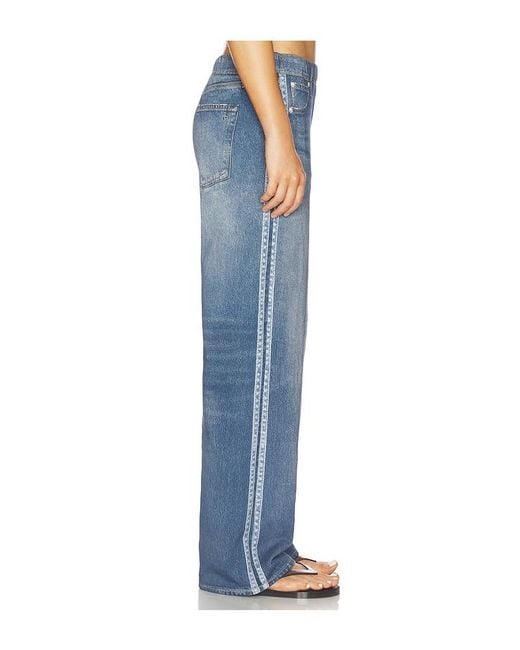 Rag & Bone Blue Rb Miramar Terry Track Pant