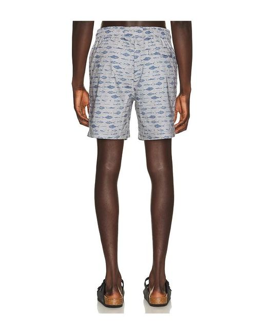 Rails Black Dane Swim Trunks for men