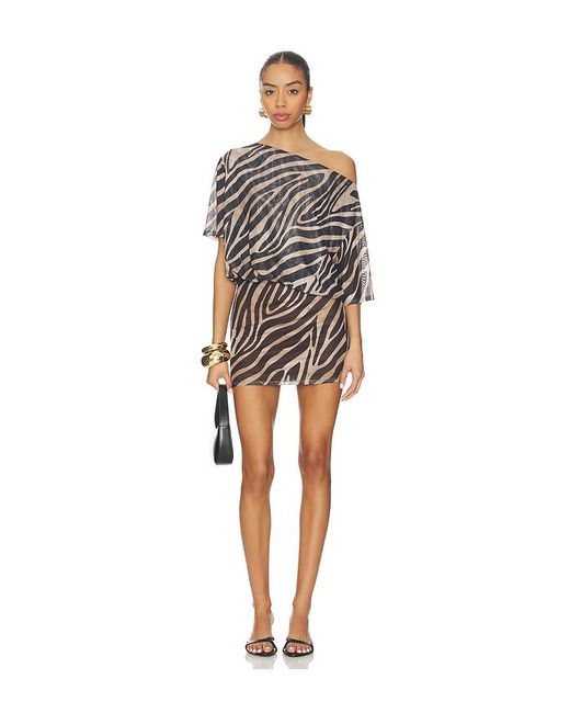 superdown Black Olya Mini Dress
