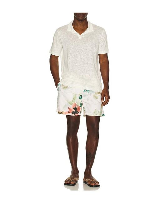 Jonathan Simkhai Natural Lowell Swim Shorts for men