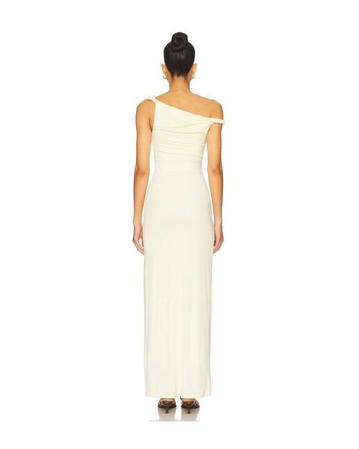 superdown White Devin Maxi Dress