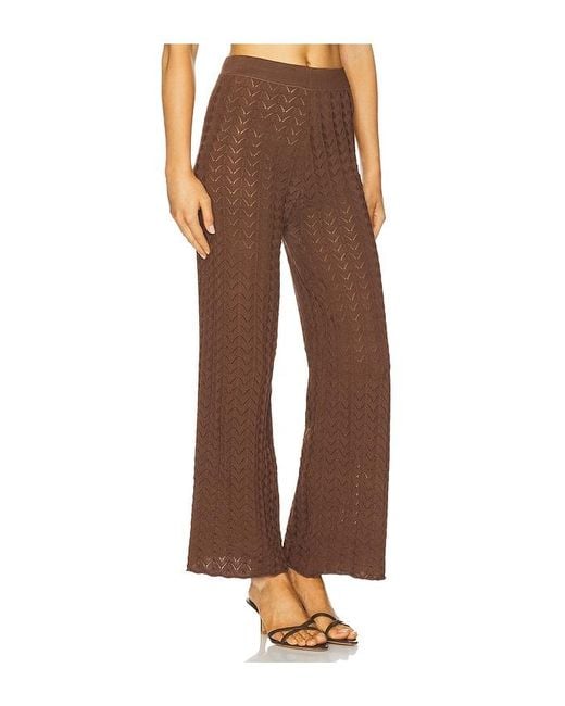 AZULU Brown Marlowe Pant