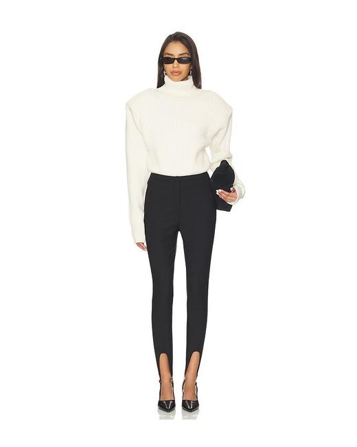 Ronny Kobo White Camilla Knit Top