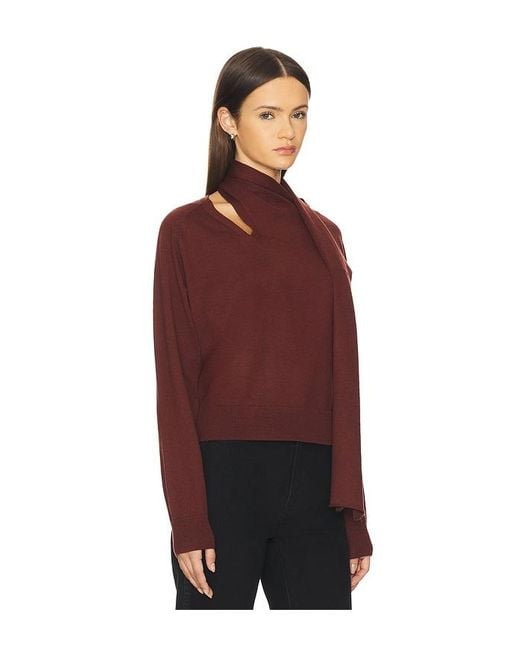 Astr Red Silvana Sweater