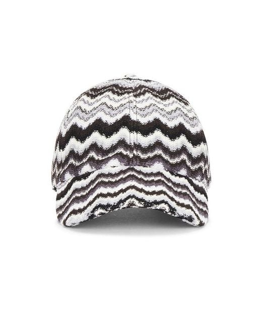 Missoni White Hat for men