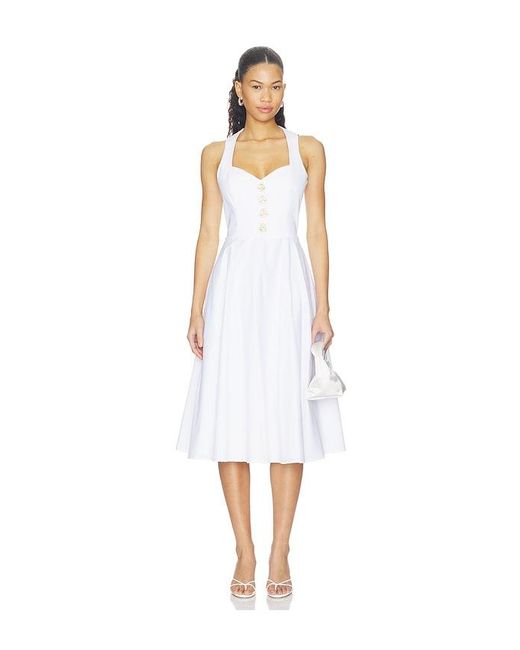 Nadine Merabi White Annabelle Dress