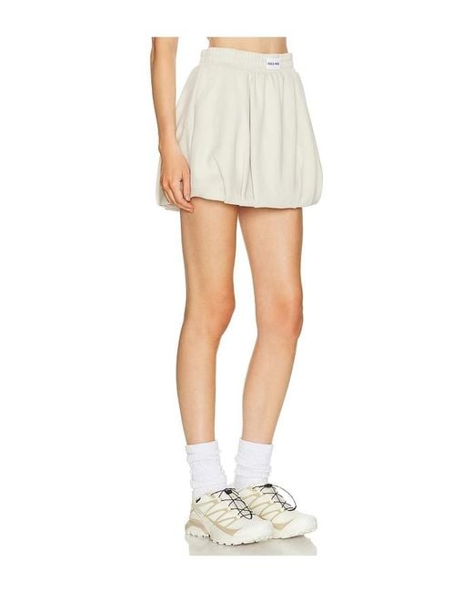 Gold Hinge White Luxesoft Bubble Skirt