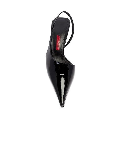 LUCASHEVA Black Aurora Slingback Pump