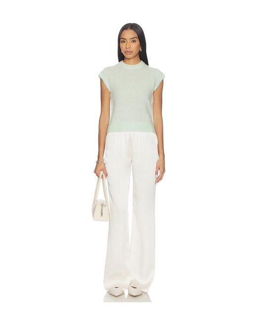 ALIGNE White Jess Knitted Tshirt