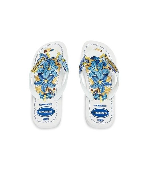 Havaianas Blue Tropicalia Vibes Ii Sandal