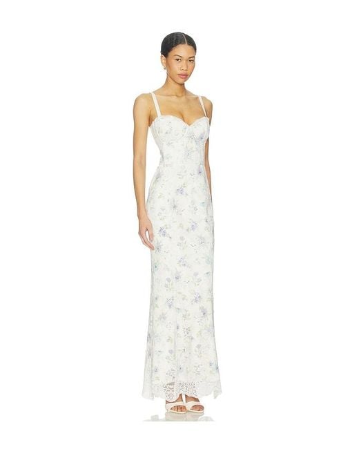 V. Chapman White Ruby Dress