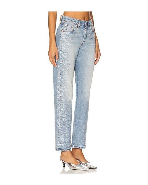 Levi's Blue 501 Curve Jeans