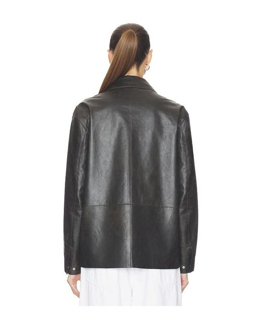 GRLFRND Black Dara Leather Jacket