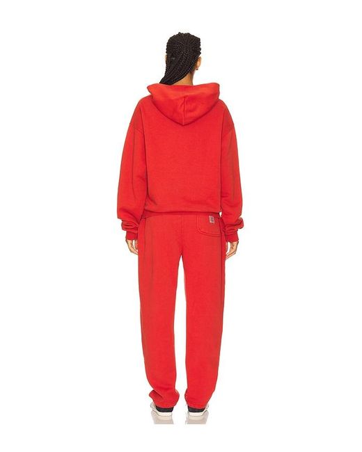 Playboy Red Logo Hoodie And Sweatpant Set