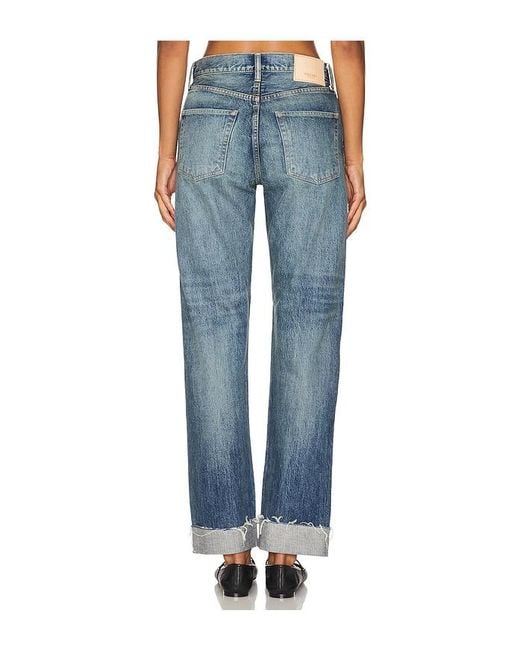 Moussy Blue Hopewell Straight Jeans