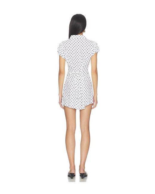 GUIZIO White Liana Dress