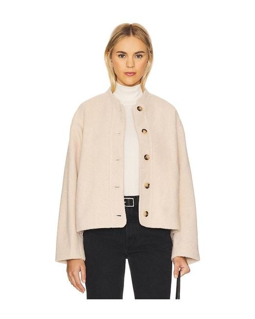 Elodie the Label Natural Elodie Jules Half Coat