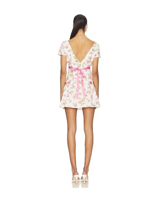 Frankie's Bikinis White Belladonna Poplin Mini Dress