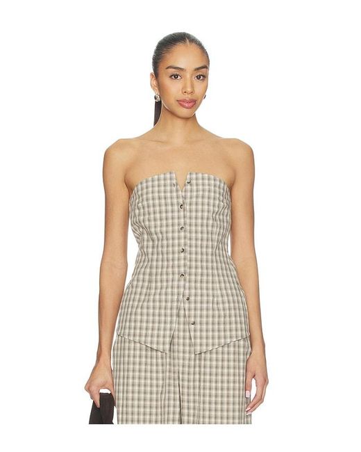Nanushka Natural Brites Top