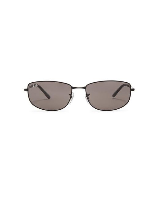 Ray-Ban Black Oval Sunglasses for men