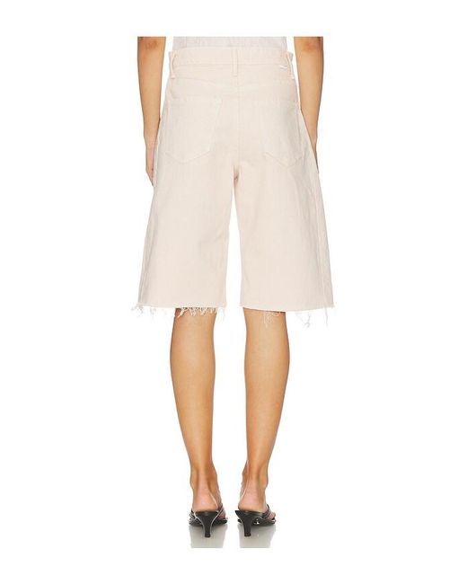 Mother Natural The Half-Pipe Bermuda Fray Shorts