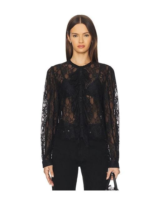Steve Madden Black Colsie Top